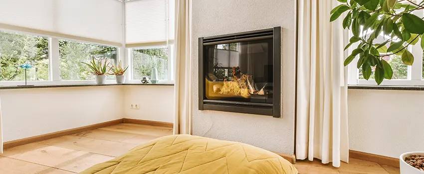 Residential Fireplace Ceramic Glass Installation in Dickinson, ND