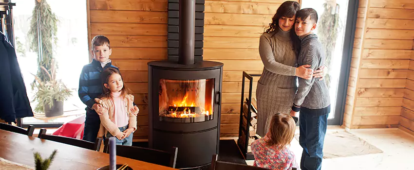 Morso Cast Iron Fireplace Insert Installation in Dickinson, North Dakota