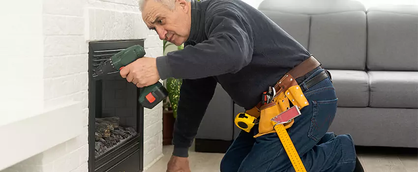 New Indoor Fireplace Installation in Dickinson, North Dakota