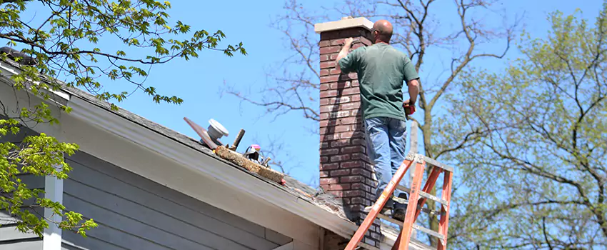 Vinyl and PVC Chimney Flashing Installation in Dickinson, ND